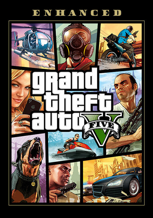 Grand Theft Auto V Enhanced - Cover / Packshot
