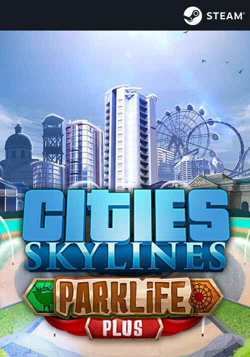 Cities: Skylines - Parklife Plus - Cover / Packshot