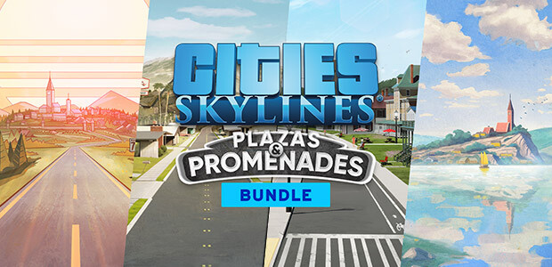 Cities: Skylines - Plazas & Promenades Bundle - Cover / Packshot