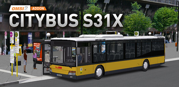 OMSI 2 Add-on Citybus S31X - Cover / Packshot