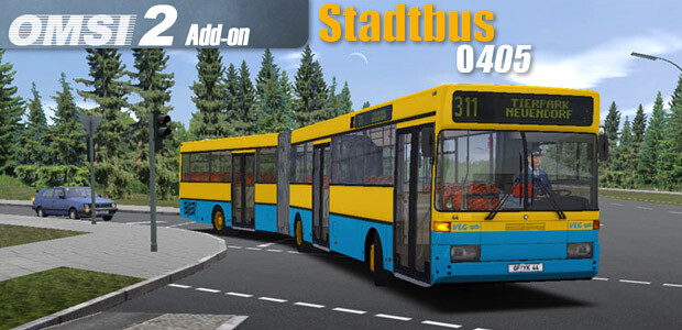 OMSI 2 Add-On Stadtbus O405 - Cover / Packshot